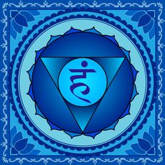 Throat Chakra  - Symbol and Mantra - AlternateHealing
