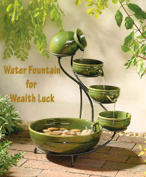 Water Fountain - Feng Shui Tips for Wealth Luck