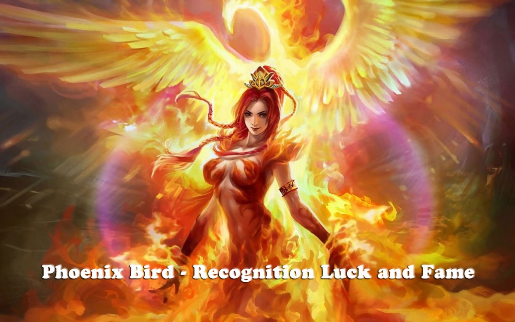 Phoenix Bird - FengShui Enhancer for Recognition Luck and Fame - AlternateHealing.net