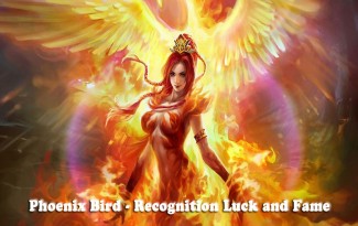 Phoenix Bird - FengShui Enhancer for Recognition Luck and Fame - AlternateHealing.net