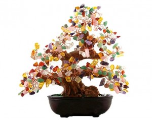 Gemstones Tree for Wealth Luck - AlternateHealing.net